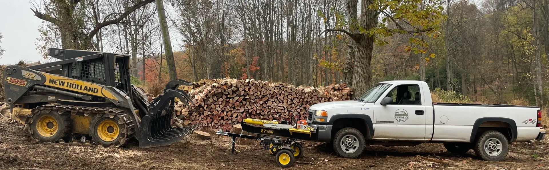 Sunnymeade equipment and wood